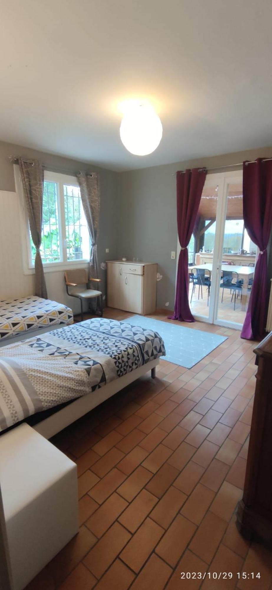 B&B En Plein Coeur De La Foret Artiguelouve Bagian luar foto